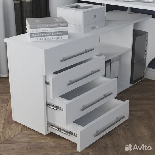 Стол компьютерный Алькор дуб сонома новый