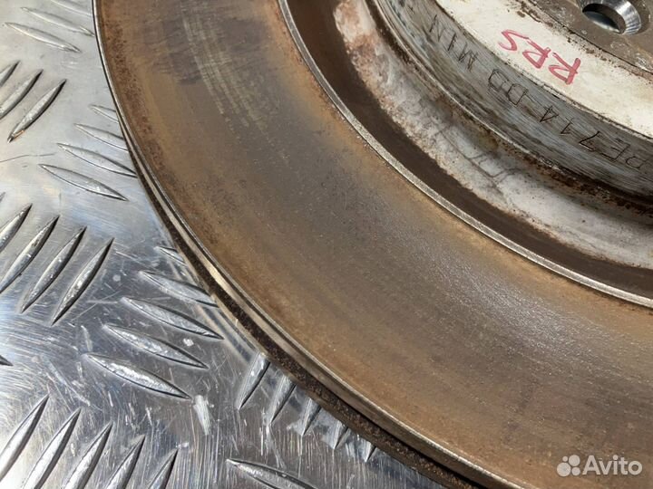 Диски тормозные (комплект) зад. Land Rover 2