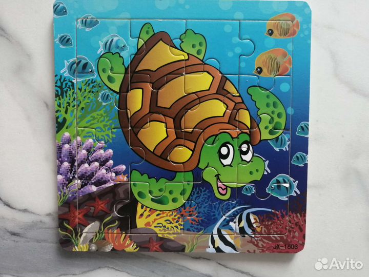 Деревянные пазлы