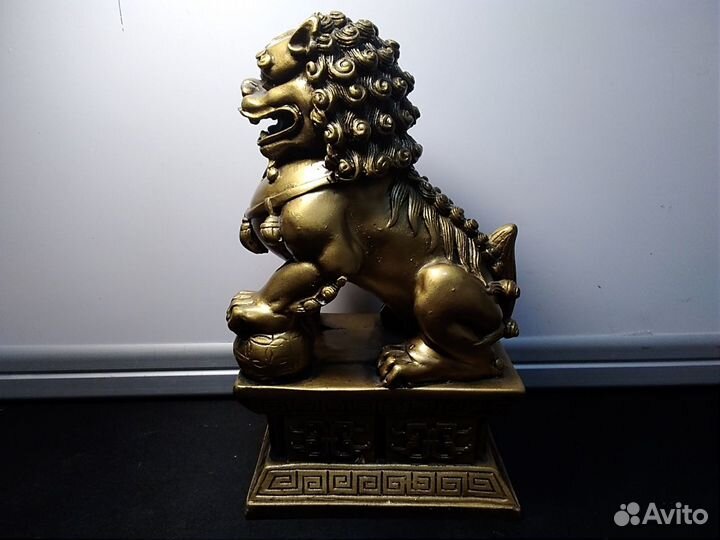 Статуэтка страж. Китайский Лев. Идеал