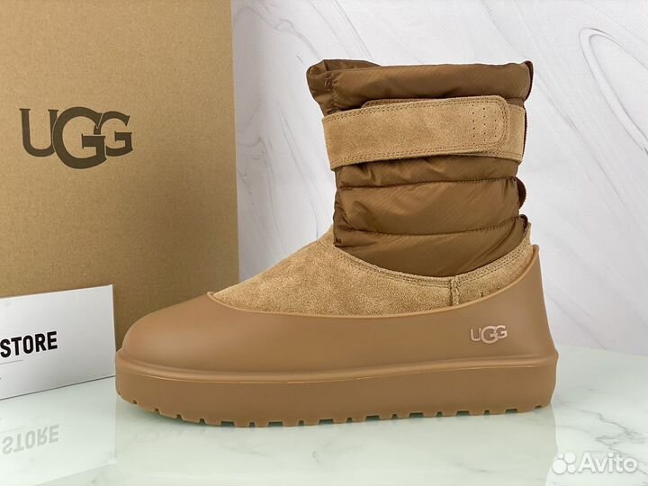 Угги мужские Ugg Classic Short Pull-On Chestnut