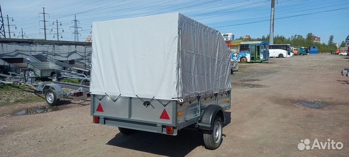 Прицеп к л/а 2.5х1.5х0.4м с высоким аэротентом
