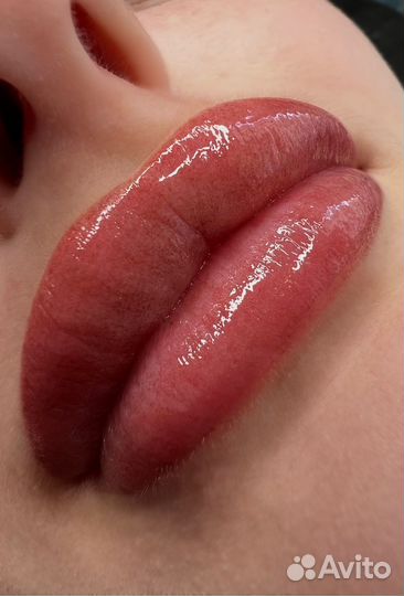 Перманентный макияж бровей и губ, макияж