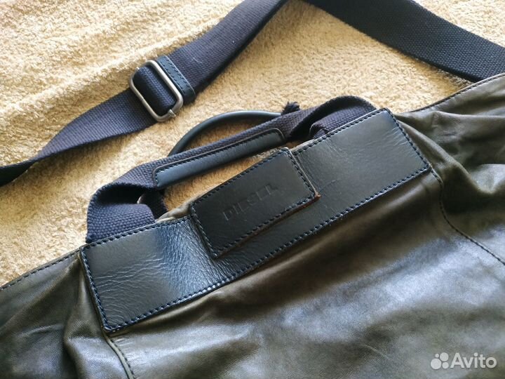 Мужская кожаная сумка Diesel Италия