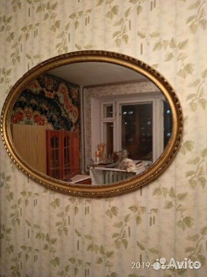 Зеркало большое овальное, 96х67