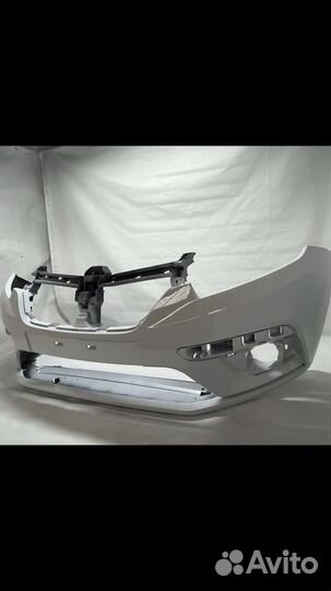 Рено Лган 2 Рестайлинг бампер передний