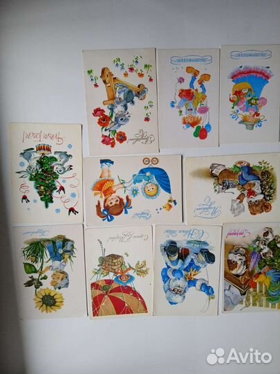 Открытки СССР Зарубин