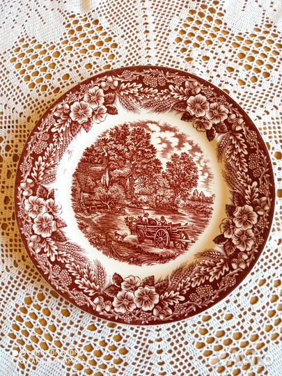 Винтажные тарелки Англия
