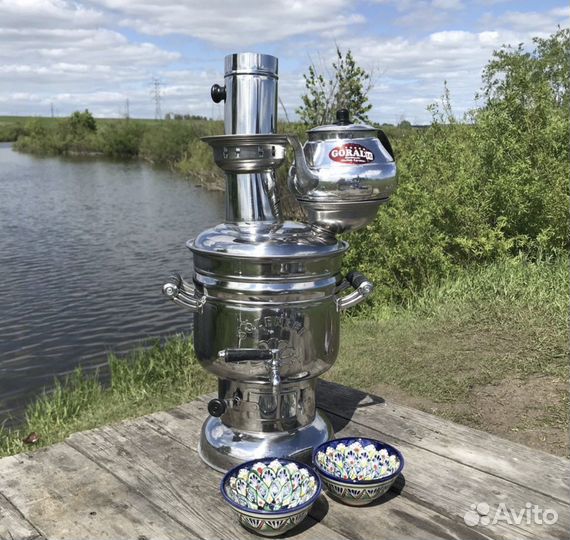 Самовар на дровах 4л