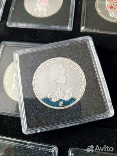 Наборы монет серебро