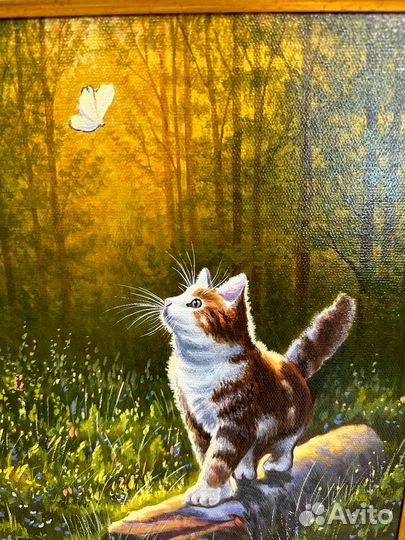 Картина маслом, анималистика 