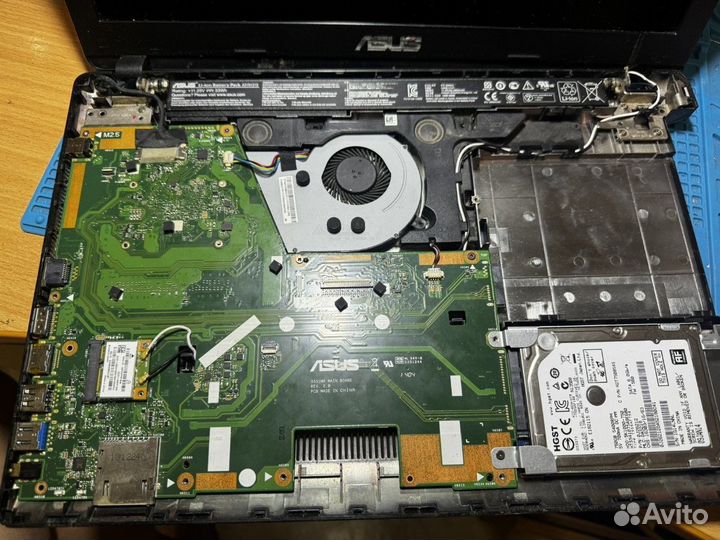 Ноутбук asus X551MA в разбор