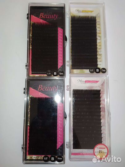 Ресницы и миксы для наращивания ресниц
