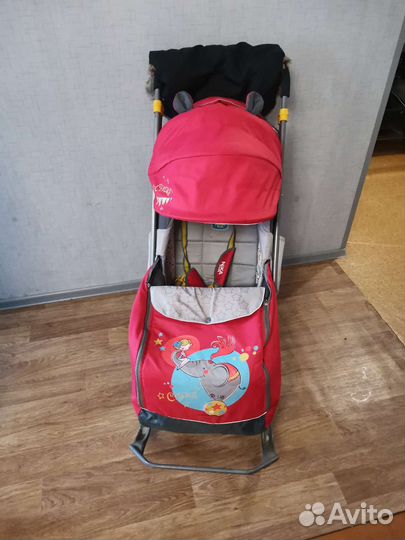 Коляска санки