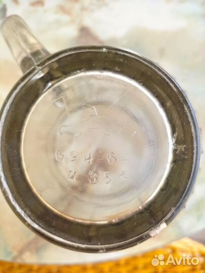 Пивная кружка (Пузатая) СССР 0.5 л. 64г