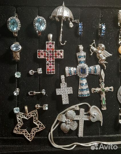 Серебряные украшения.Проба