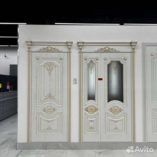 Двери межкомнатные белые