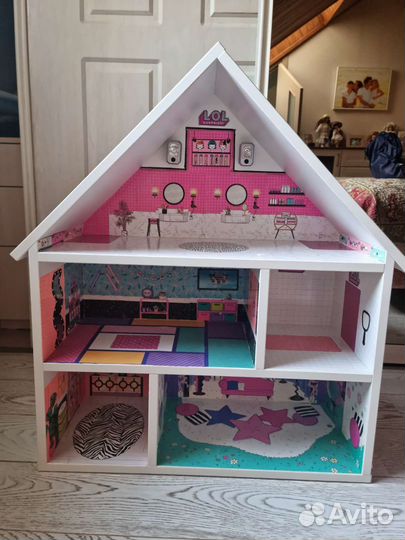 Домик кукольный, мебель, лол LOL