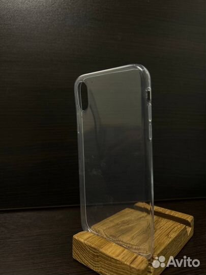 Чехол iPhone XR прозрачный