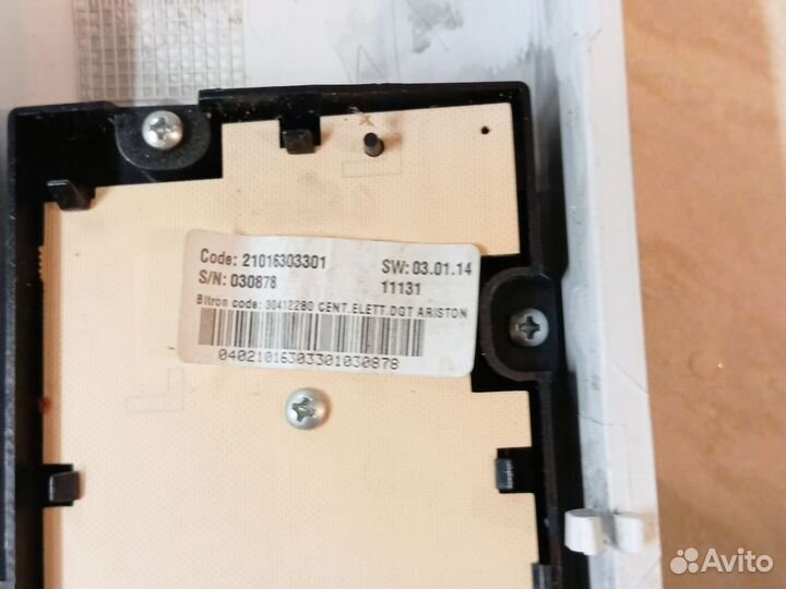 Панель управления стиральной машины