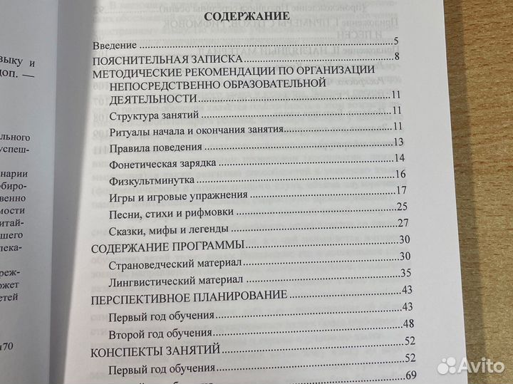 Программа обучения дошкольников китайскому языку