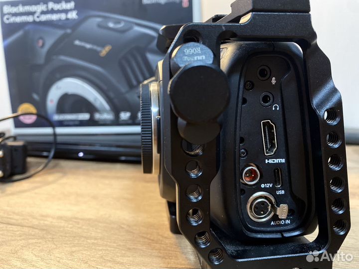 Blackmagic pocket cinema camera 4k