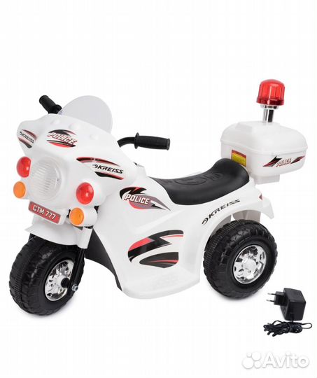 Детский мотоцикл на аккумуляторе бу