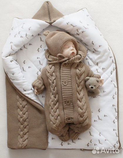 Комплект на выписку «Мишка Тедди»