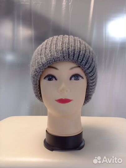 Шапка женская зимняя вязаная