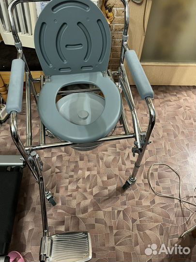 Стул туалет для пожилых и инвалидов новый