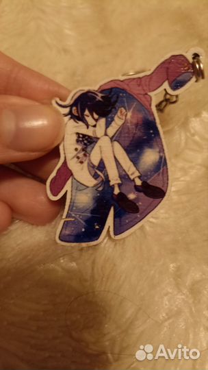 Брелок деревянный Данганронпа Кокичи Оума