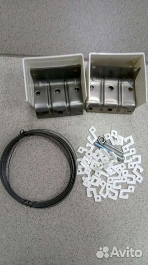 Карниз струнный, для штор. Удобный монтаж