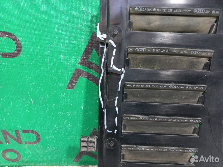 Диффузор вентилятора Volkswagen Polo 5 2009-2020