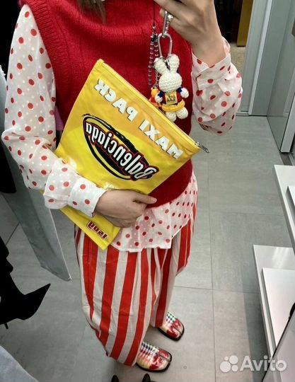Сумка в виде пачки чипсов Balenciaga оригинал