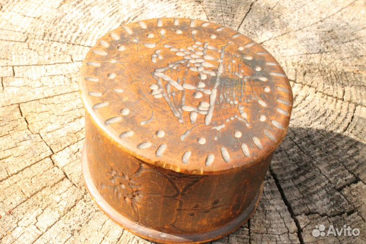 Шкатулка деревянная СССР