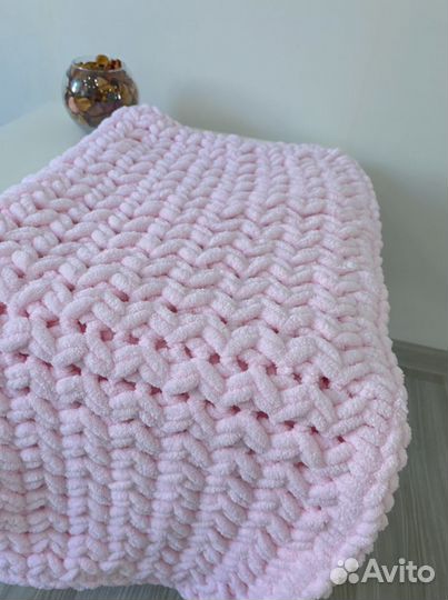 Плед плюшевый для новорожденных