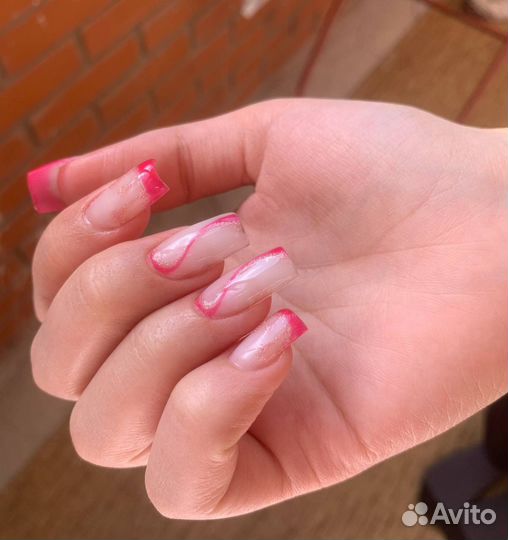 Модель на маникюр для отработки скорости