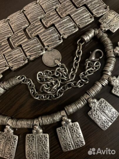 Колье ожерелье и браслет