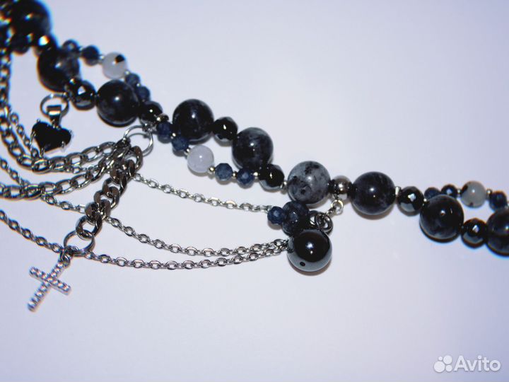 Чокер из натуральных камней / Ожерелье