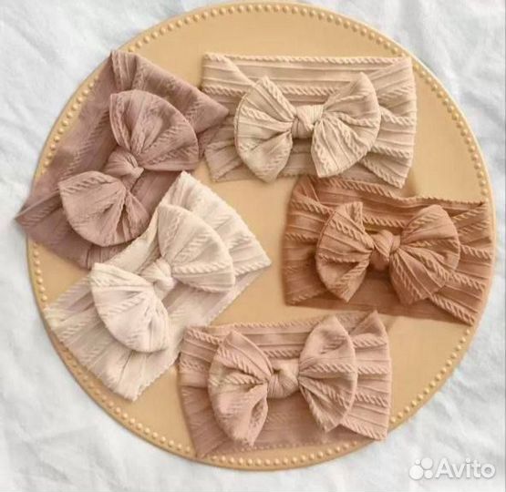 Бант резинка повязка на голову
