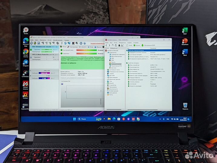 Aorus 240hz/RTX 3060 new