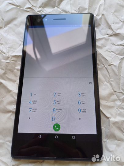 Планшет lenovo tb-7304l с симкартой