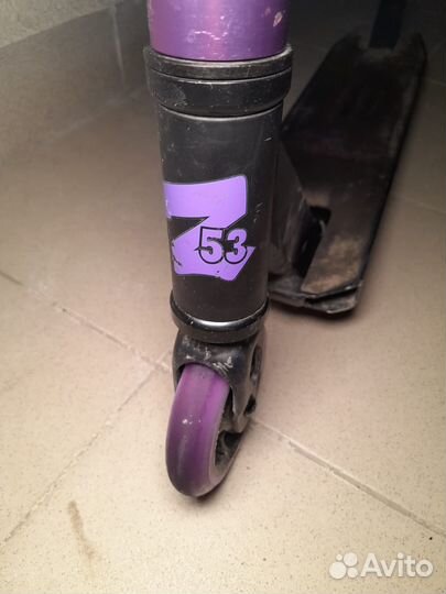 Трюковой самокат z53, хорошее состояние