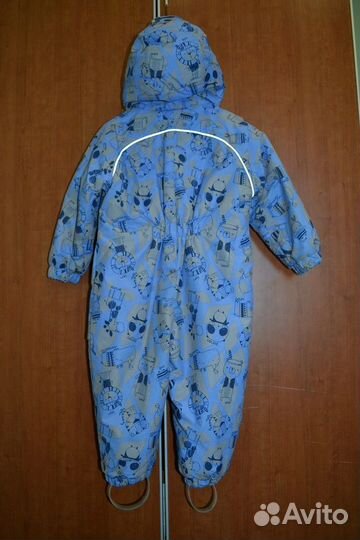 Детский комбинезон Crockid фирменный 80-86 демисез