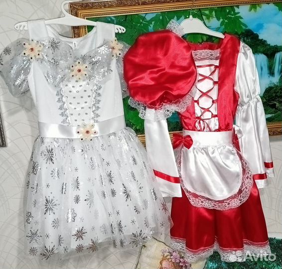 Новогодний костюм для девочки 110 116