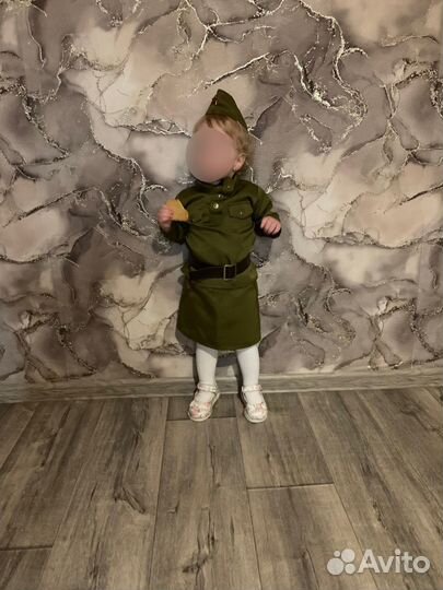 Детская военная форма для девочки