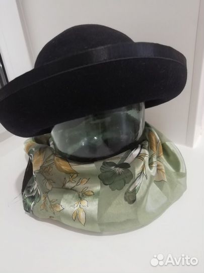 Шляпа фетровая женская