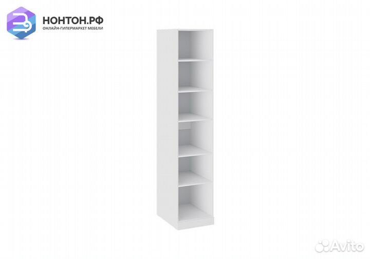 Пенал Франческа с зеркалом дуб седан