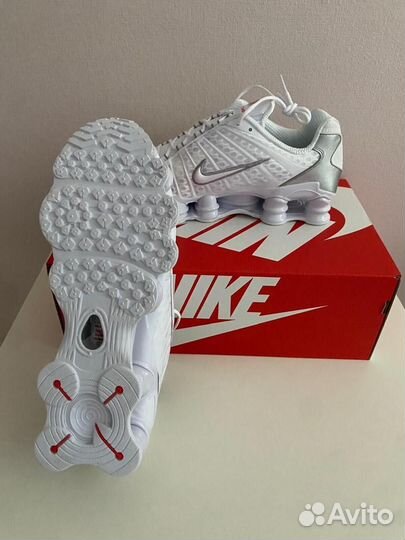Кроссовки Nike Shox TL White (Арт.83091)