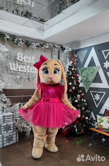 Ростовая кукла,аниматор Зайка